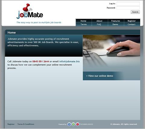 The New Jobmate Home Page